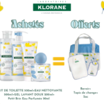 Pack Klorane Bébé Incontournable – Soins Doux et Naturels pour la Peau Délicate de Votre Enfant