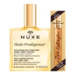 NUXE Huile Prodigieuse® 100ml & Huile Prodigieuse® Or Format Roll-on offert 8ml