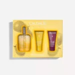 Caudalie Pack les essentiels corps nutrition L’Huile de Soin Soleil des Vignes 50 ml + Gel Douche Soleil des Vignes 30 ml  + Soin Corps Nourrissant Hyaluronique Thé des Vignes 30 ml