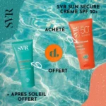 SVR ECRAN SUN SECURE CREME SPF50+ 50ML + Lait après-soleil OFFERT