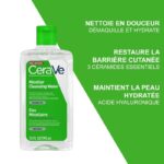 CeraVe Eau Micellaire Démaquillante Hydratante Peau Normale à Sèche 295ml