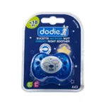 Dodie Sucette Nuit Silicone sans Anneau – 18 Mois +A43