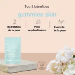 SSWLAB 3 SKIN GUMMIES 105G 42 GUMMIES GOUT FRUIT ROUGES