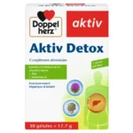 Doppelherz Aktiv Detox 30 gélules – Puissant Détoxifiant Hépatique & Biliaire