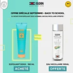 ISDIN Oily Skin Acniben Gommage Doux Gel Exfoliant – 100ml (Eau micellaire offerte)