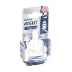 Avent 2 Tétines Anti-Colic 3M+ (Débit Variable) SCF635/27