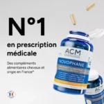 ACM Novophane Complément Alimentaire Cheveux et Ongles – 180 Gélules