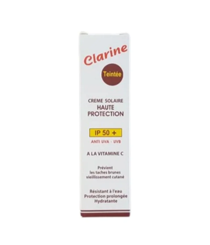 CLARINE-ECRAN-SOLAIRE.webp Clarine Ecran Teinté SPF 50+ – Image 1