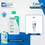 Cerave Gel Moussant 473 ml + Cadeaux offerts!