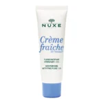 NUXE Crème Fraîche de beauté – Fluide Matifiant Hydratant 48H – Peaux Mixtes 50ml