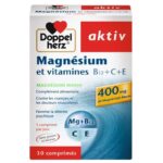 Doppelherz Aktiv Magnesium et Vitamines B12+C+E | 30 Comprimés