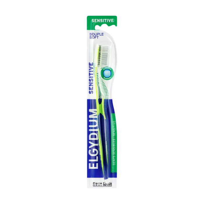 ELGYDIUM-Sensitive-Brosse-a-Dents-Souple.webp ELGYDIUM Sensitive – Brosse à Dents Souple – 1u – Image 1