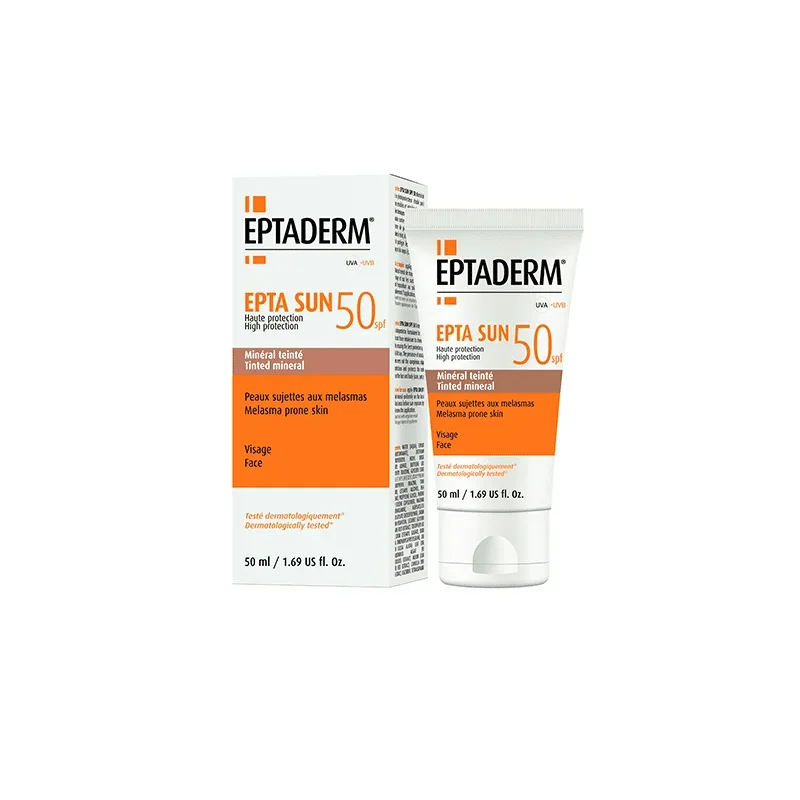 Epta-Sun-Mineral.webp Eptaderm Epta Sun Minéral SPF50 40 ml – Image 1