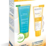 Bioderma coffret-Photoderm fluide invisible+ Sébium Gel Moussant 100ml Offert