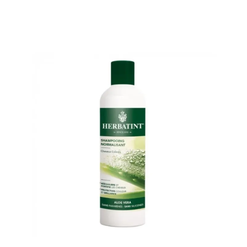 Herbatint-Shampooing-Aloe-Vera-260ml-1-800x800-1.webp Herbatint Shampooing Normalisant Aloe Vera 260ml – Image 1