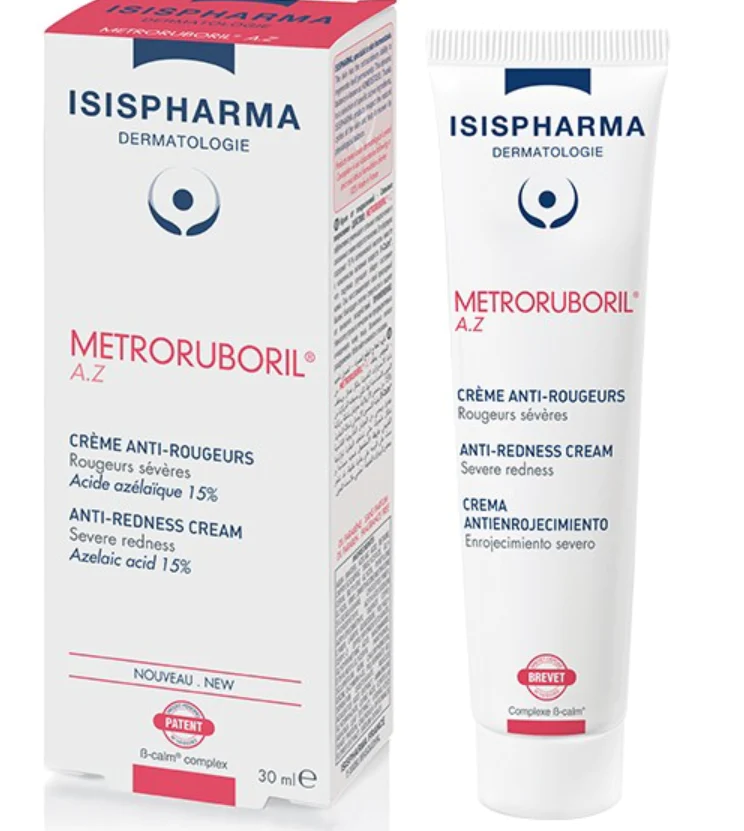 Isispharma-Metroruboril-AZ-Creme-Anti-Rougeurs-30-Ml-parapharmacie-maroc.webp Isis pharma Metroruboril AZ Crème Anti-Rougeurs 30Ml – Image 1