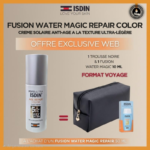 ISDIN Foto Ultra Age Repair COLOR Fusion Water SPF50 50ml + Trousse & Fusion water magic offert