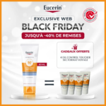 Eucerin Sun Protection Sensitive Protective Crème de Soleil SPF50+ 50ml – Cadeau 4x Oil Control Format Voyage