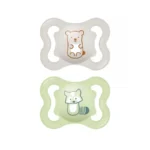 MAM Mini Air 0-6 Mois , Lot de 2 Sucettes