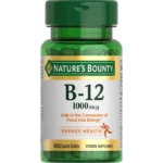 Nature Bounty 1000MCG / B-12 – 100 Tablets