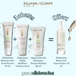 Nuhanciam Émulsion Anti-Imperfections 30 ml + Fluide Matifiant Unifiant 40 ml+Gel Nettoyant Dermo-Purifiant 165 ml (Nuhanciam Sérum Anti-Imperfections 30 ml )