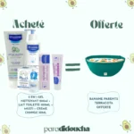 Mustela Bébé – 2 en 1 Gel Nettoyant 200ml, Lait Toilette 500ml, Crème Change 50ml& Eau Musti