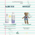 Alphanova Kids Zeropou spray 50 ml + Shampooing Protecteur 200 ml – Doudou Offert