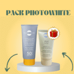 PHOTO WHITE CRÈME SOLAIRE TEINTÉE CLAIRE SPF 50+ 50 ML + PhotoWhite Crème AH à l’Acide Hyaluronique 50ml offert