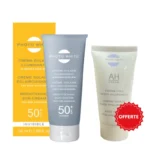 Photo White Crème Solaire Éclaircissante SPF50+ 50ML + Crème Visage Acide Hyaluronique OFFERTE