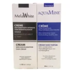 Melawhite Crème Dépigmentante Intensive 50ml + Aquamine Creme Hydratante 40ml Offerte
