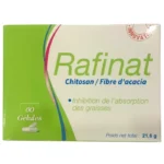 RAFINAT Chitosan 60 gélules – Formule Détox Intense