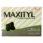 Maxityl Charbon Végétal Activé – Détox Naturelle Puissant – 30 Gélules