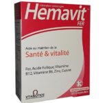 Vitabiotics – Hemavit Fer Santé et Vitalité – 30 capsules