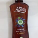 LITENS COOL TANNING HUILE SOLAIRE SPF 15 CAROTTE 250 ML