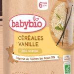 BABYBIO CEREALES  VANILLE AVEC QUINOA 220G 6 MOIS ET  +