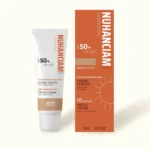 Nuhanciam Crème Teintée Medium SPF50 – Éclat Sublime & Protection Intense pour Peaux Mates