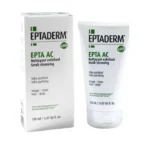 Eptaderm Epta AC Nettoyant Exfoliant 150ml – Soin Sébo-Régulateur Visage & Corps Parfait