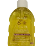 Santé Bio Huile Bronzante SPF6 – Soin Solaire 125ml Lumineux