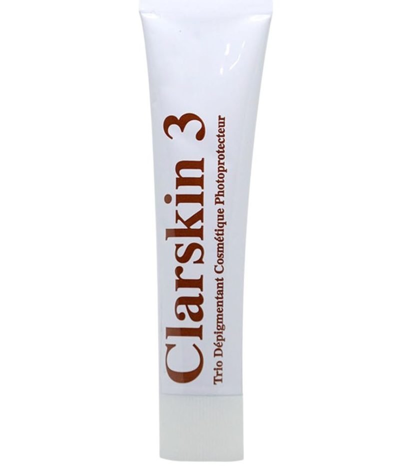 dermo-soins-clarskin-3-trio-depigmentant-cosmetique-photoprotecteur-30g-e1694691323823.jpg Dermo-Soins Clarskin 3 Trio Dépigmentant Cosmétique Photoprotecteur – 30g – Image 1