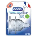 Dodie Initiation+ Tétine Ronde Anti‑Colique Débit 4 +6 MOIS