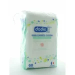 Dodie Maxi Carrés Coton Bio 60 pièces