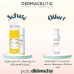 DERMACEUTIC SUN CEUTIC SPF 50 INVISIBLE + ADVANCED CLEANSER 50ml Offert