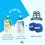 CeraVe huile hydratante 236 ml + Lait Hydratant 236 ml+ OFFERT