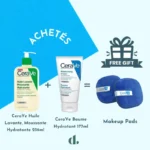 CeraVe Huile Hydratante 236 ml + Baume Hydratant 177 ml + OFFERT