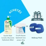 CeraVe huile hydratante 236 ml + Baume hydratant 454 g + OFFERT