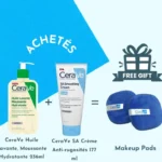 CeraVe huile hydratante 236 ml + SA Crème Anti-rugosités 177 ml+ OFFERT